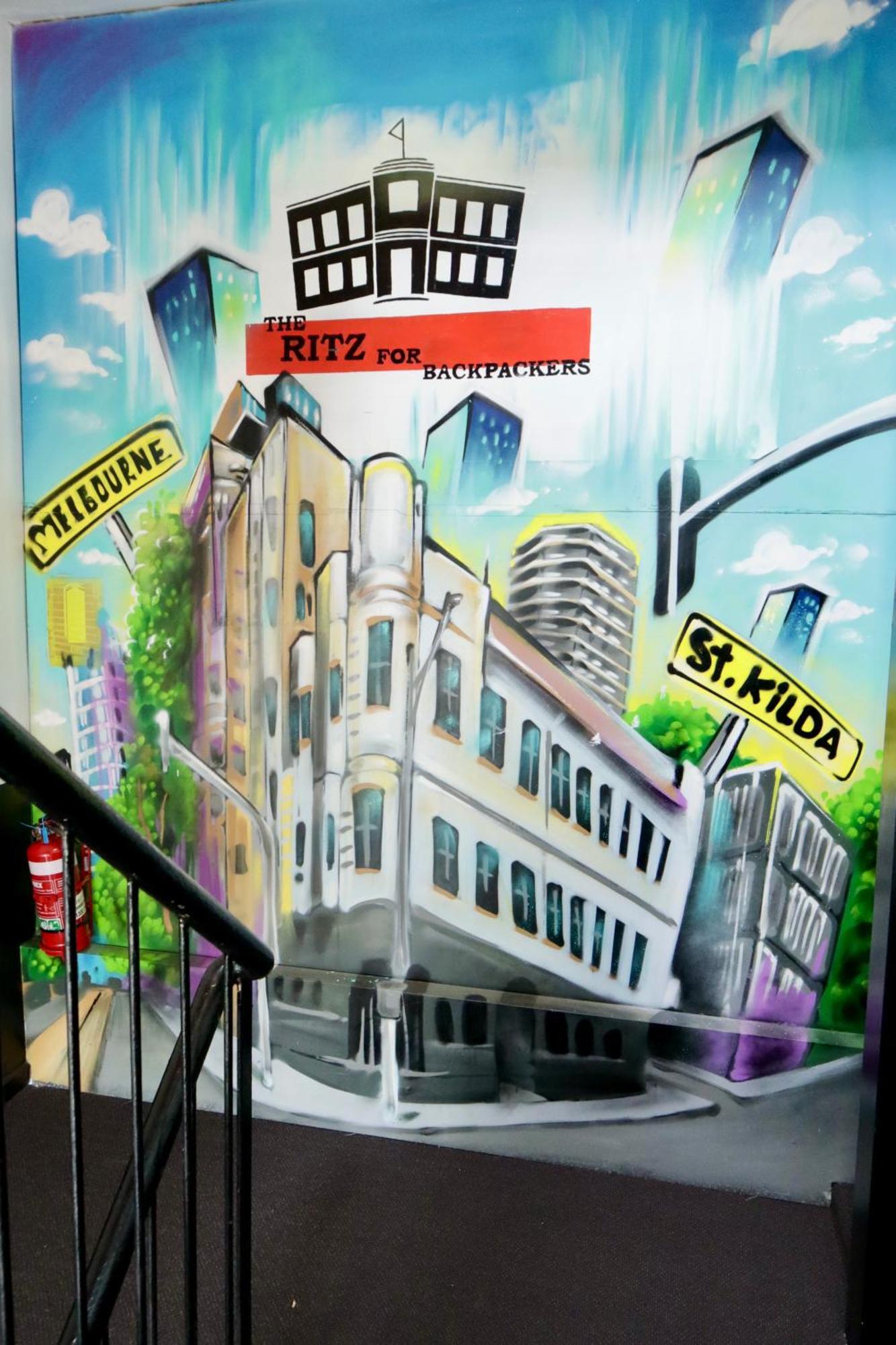 A Pousada Ritz For Backpackers Melbourne Exterior foto